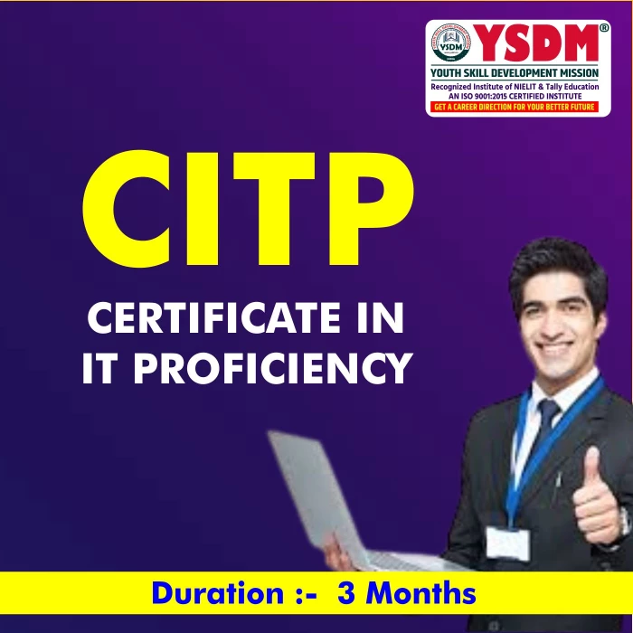 Course - Certificate in I.T. Proficiency